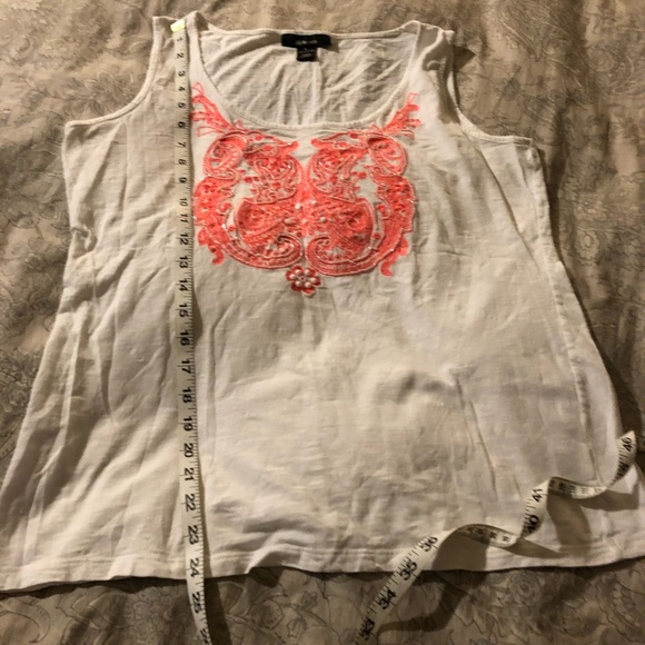 Style &Co White Dressy Shirt - Picture 4 of 5